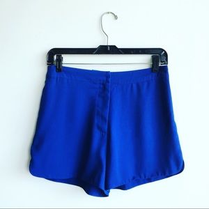 LUSH Bright Blue Shorts